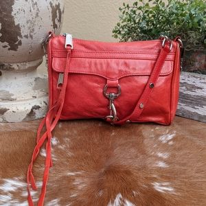 Rebecca Minkoff Mini Mac in Red Crossbody